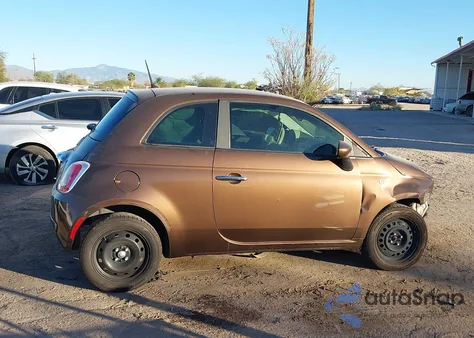 2013 Fiat 500 Pop z USA, uszkodzony, nr VIN 3C3CFFAR6DT555009